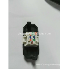 Utp keystone jack 3M módulo cat6 RJ45 jack keystone passar fulke teste para catv rede